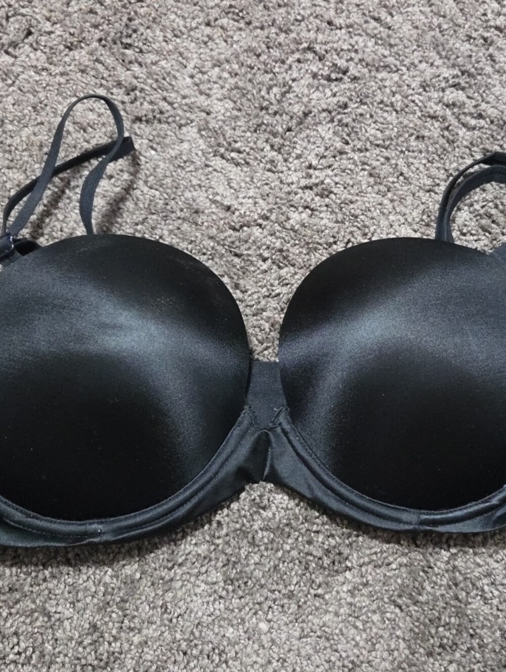 Victoria's Secret Black Padded T-Shirt Bra